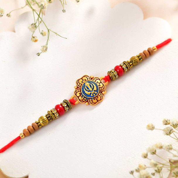 Khanda Sahib Rakhi Dry Fruit Hamper