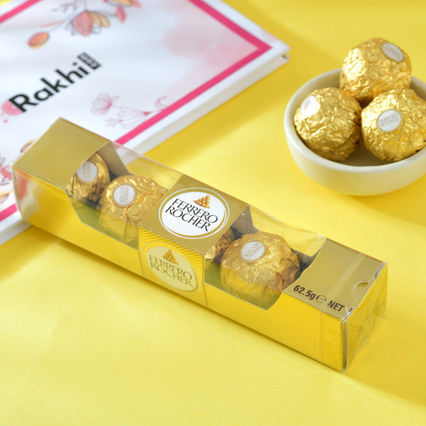 Raja Rani Rakhi With Ferrero Chocolates