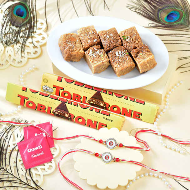 Royal Two Punjabi Rakhi Celebration Hamper