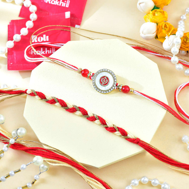 Punjab Pride Rakhi with Ferrero Rocher Delight