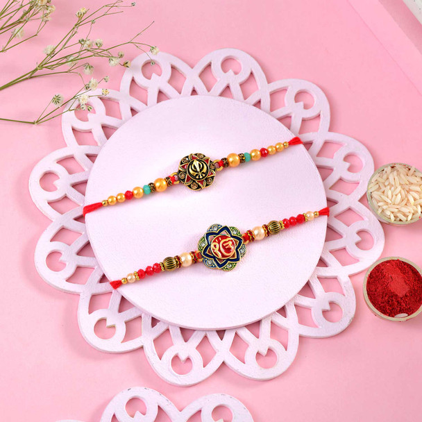 Ek Onkar and Khanda Sahib Rakhi Gourmet Hamper