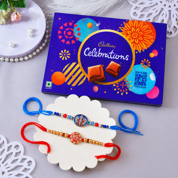 Twin Rakhi Celebration Chocolate Delight