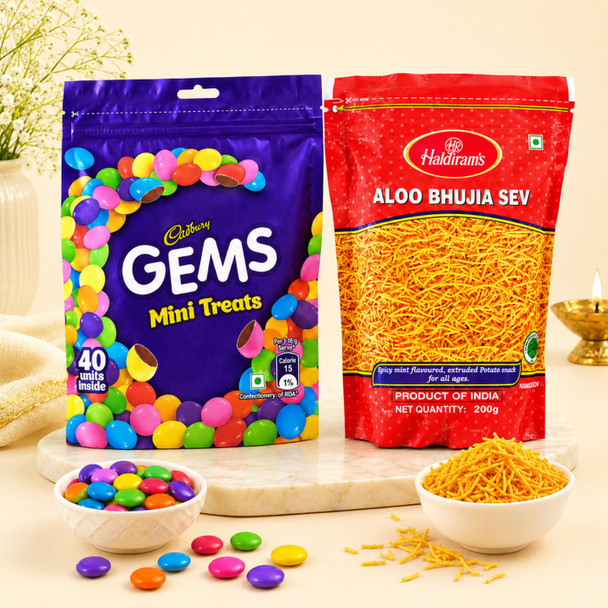 Joyful Rakhi Treats & Fun Hamper