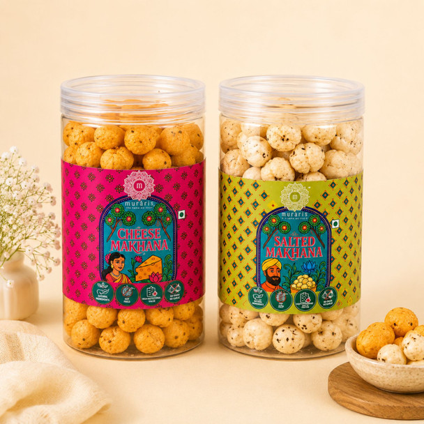 Luxury Rakhi Makhana & Chocolate Hamper