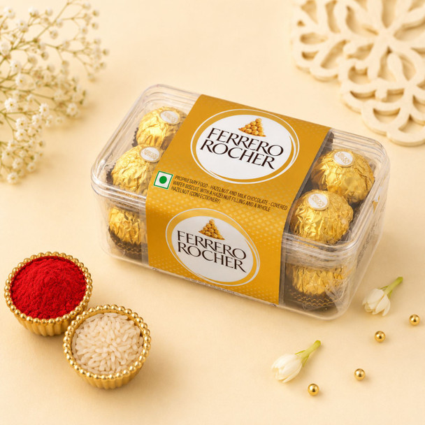 Luxury Rakhi Treats Hamper for Sibling