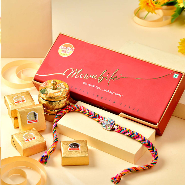 Mewabite Sweet Rakhi Hamper