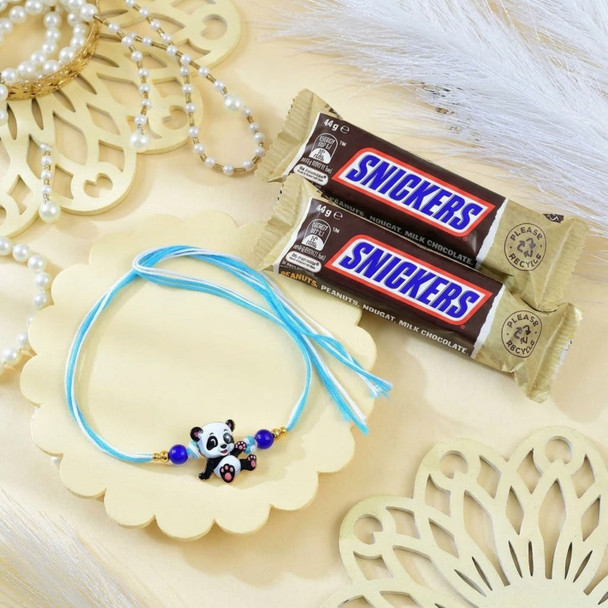 Choco Panda Rakhi Gift