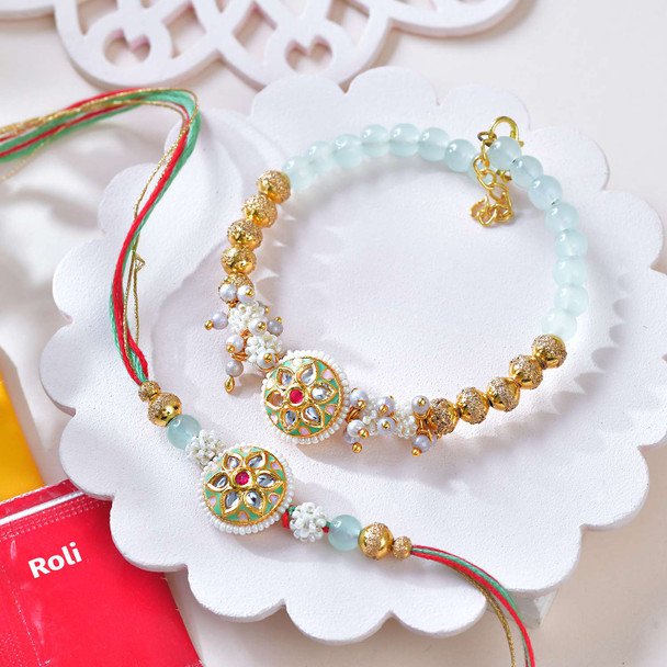 Bhaiya Bhabhi Rakhi Duo with Toblerone Treats