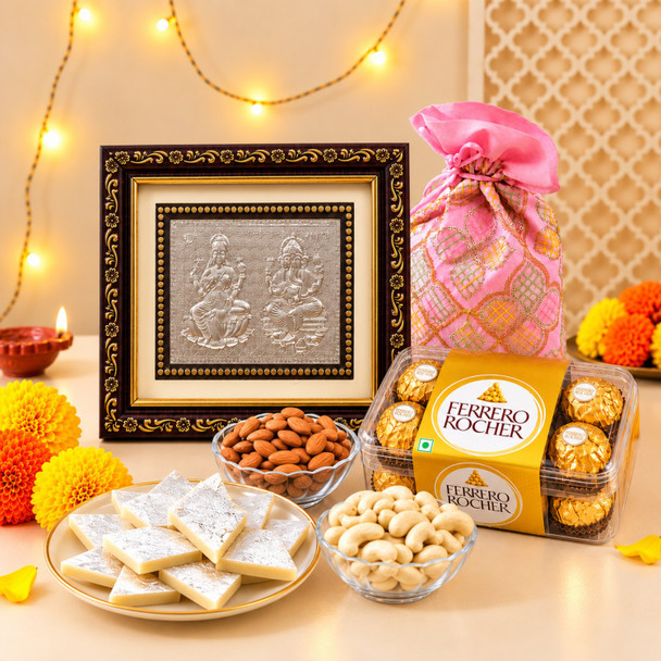 Divine Laxmi Ganesha Festive Gift Hamper