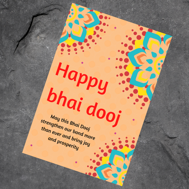 Send Bhai Dooj Greeting Card Online to Australia | Diwali Gifts