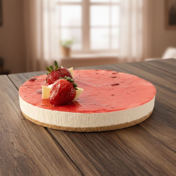 Wild Strawberry Cheesecake