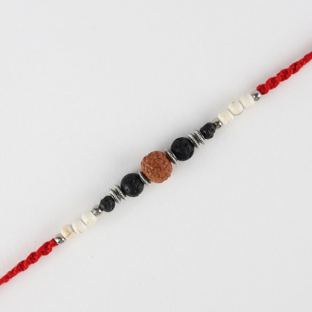 Premium Rudraksha Rakhi -For UAE