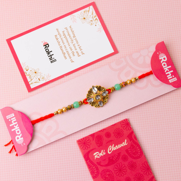 Two Fancy Rakhi Set - For New Zealand