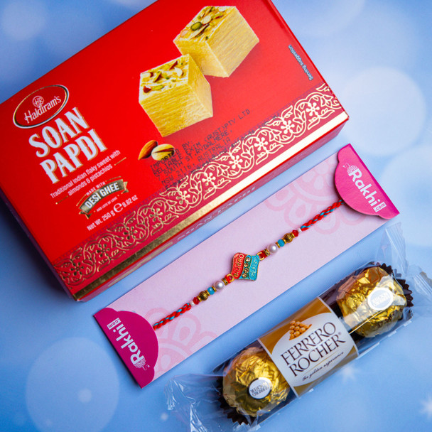 Bro Rakhi Sweets And Ferrero Chocolates - For Australia