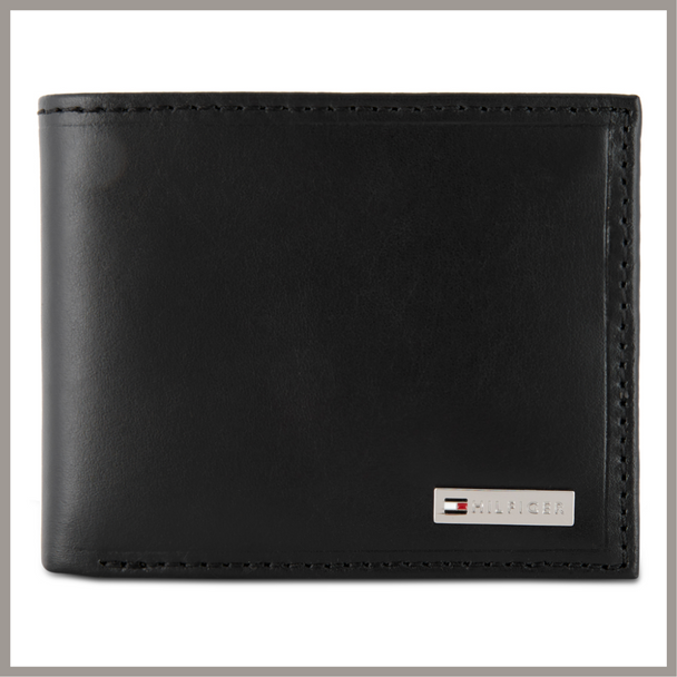 Tommy Hilfiger Wallet for Man - Black - For Australia