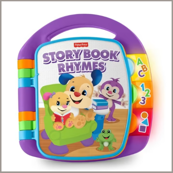 Laugh & Learn Storybook Rhymes for Kids -Fisher-Price (6-36Months Kids)