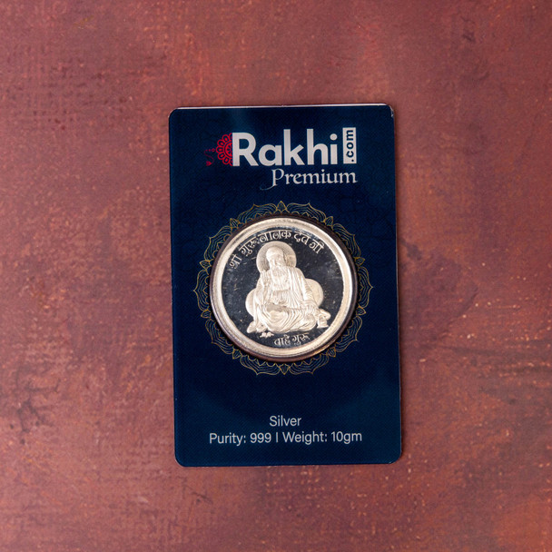 Shree Guru Nanak 10gm (999 Siliver Coin)