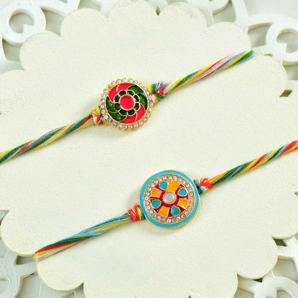 A pair of Trendy Rakhi