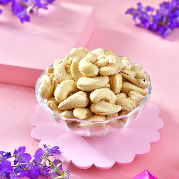Charming Raja Rani Rakhi Choco Nut Hamper