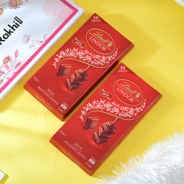 Charming Raja Rani Rakhi Gourmet Hamper