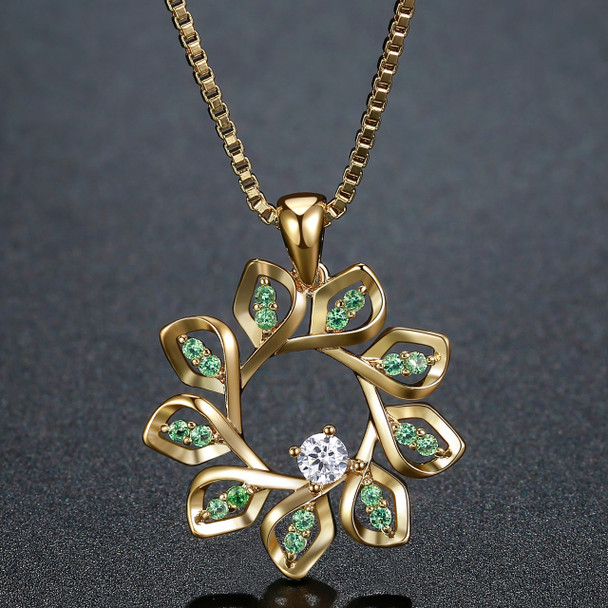 Buy Flower Shape Necklace Online to Australia