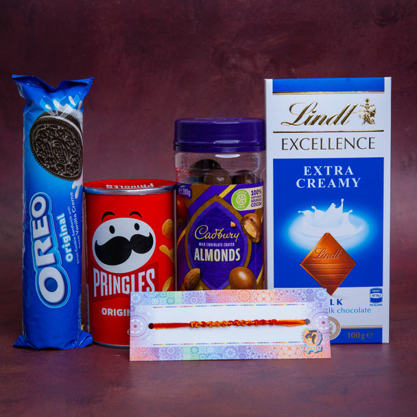 Gift Hamper with Bhaidooj Dhaaga