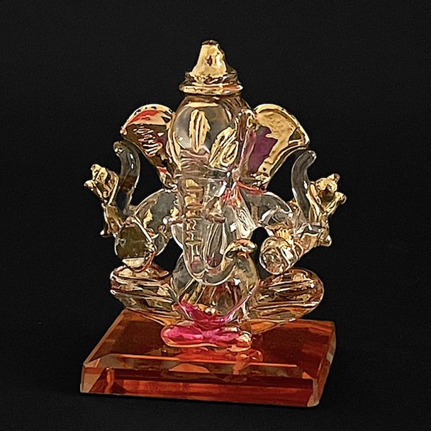 Beautiful Ganesha With Diwali Greeting Card