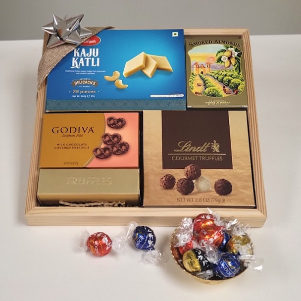 Kaju Katli Chocolates and Nuts for Festival Gifting