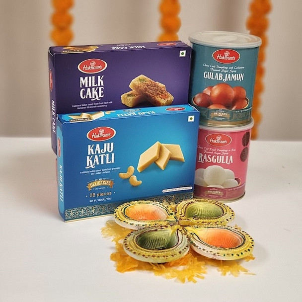 Traditional Indian Sweet Diwali Hamper