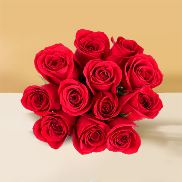 Dozen Red Rose Bouquet