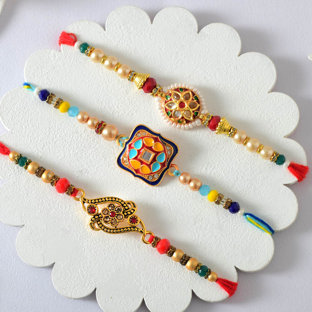 Set of 3 Graceful Rakhis