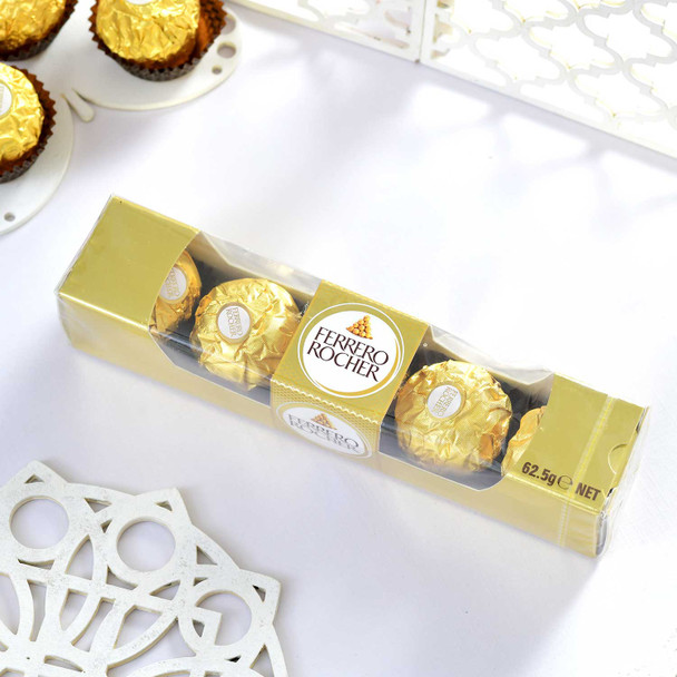 Single Rakhi With Ferrero Rocher & Cashew Nut