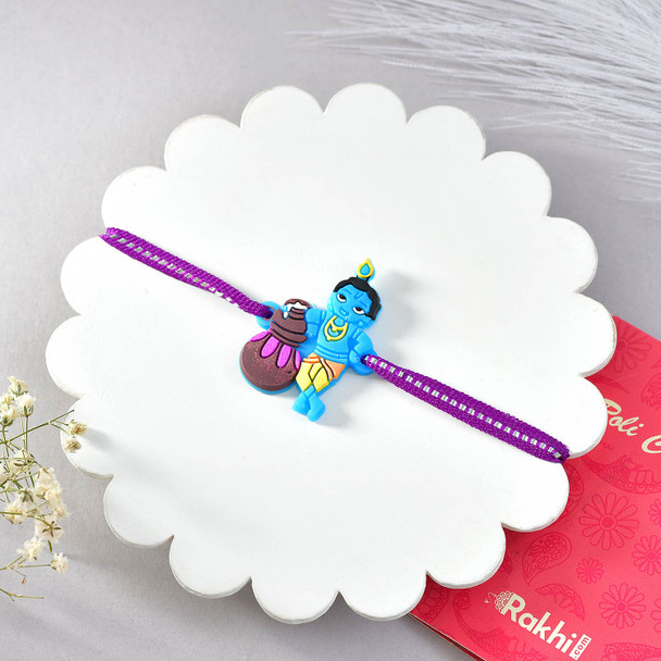 Krishna Kids Rakhi With Chocolate & Teddy