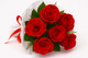 Six Red Roses Bouquet