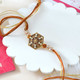 Traditional Bhaiya Bhabhi Rakhi Set - For USA