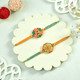 Beautiful 2 Designer Rakhi Set - For USA