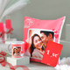 Personalised Love Cushion with Personalised Love Mug Combo