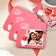 Lovely Personalised Hamper of Cushion and Mug with Tea Coaster