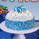 Brilliant & Blue Cake