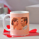 Romantic Combo of Love Personalized Photo Cushion and Mug -For USA