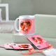 Personalized Love Hamper of Cushion Mug  & Tea Coasters - For Canada