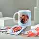 Anniversary Celebration With Personalized Mug & Tea coaster -For Canada
