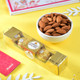 Shining Rakhi With Almond & Ferrero