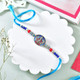 Punjabi Khanda Rakhi with Kaju Katli Sweet