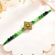 Golden Green Rakhi