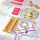 Divine Trio Rakhi Set with Chocolates & Kaju Katli