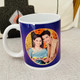 Royal Blue Personalized Diwali Mug