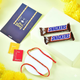 Bhaidooj Kalava With Snicker Chocolates