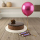 Belgian Double Chocolate Mud Cake with Snickers & Balloon