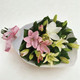 Pink & White Lily Elegance Bouquet